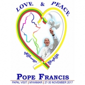 Official Logo of Pope Visit to Myanmar
